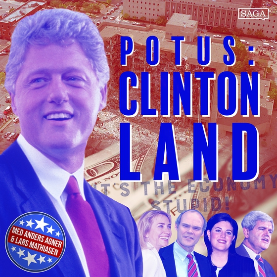 Clintonland: Clinton & Gore (lydbog) af Lars Græsborg Mathiasen