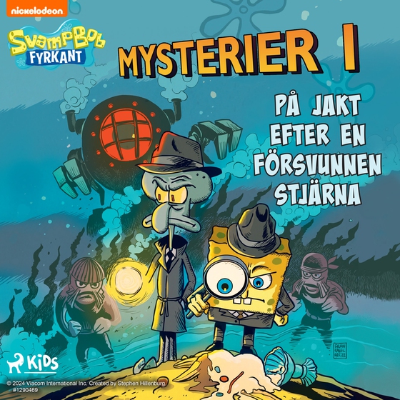 SvampBob Fyrkant – Mysterier: På jakt efter en försvunnen stjärna (lydbog) af SpongeBob Squarepants