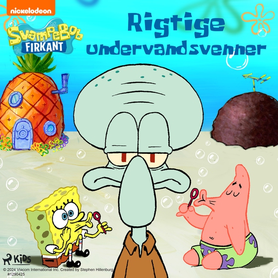 SvampeBob Firkant – Rigtige undervandsvenner (lydbog) af SpongeBob Squarepants