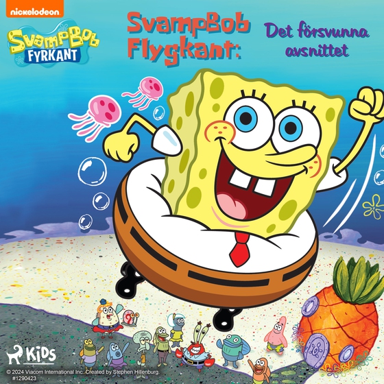 SvampBob Fyrkant – SvampBob Flygkant: Det försvunna avsnittet (lydbog) af SpongeBob Squarepants