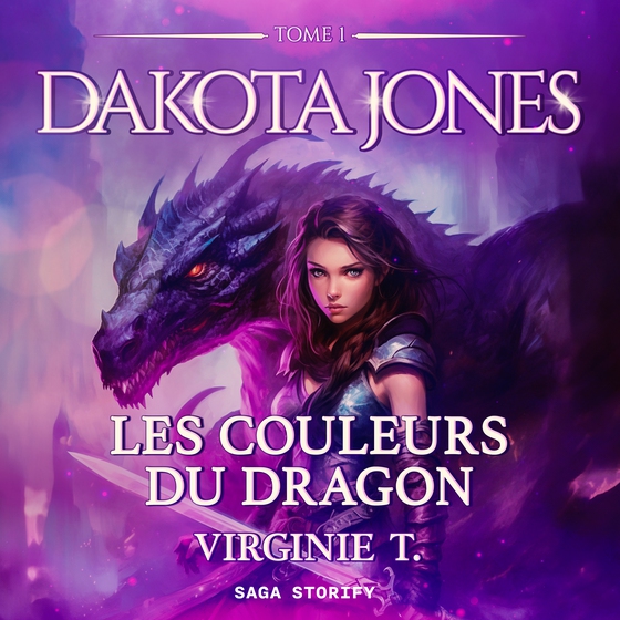 Dakota Jones Tome 1 : Les Couleurs du dragon (lydbog) af Virginie T.