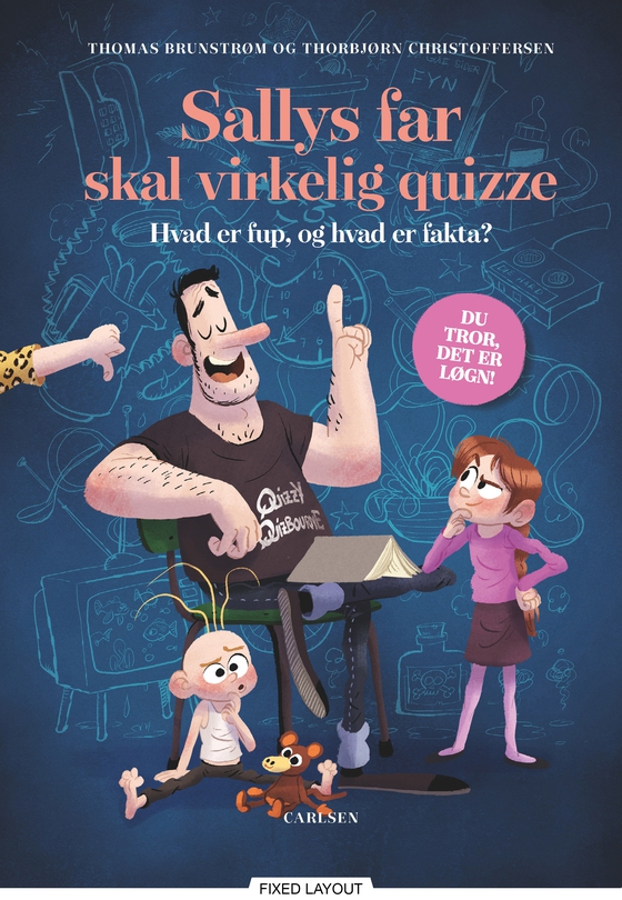 Sallys far skal virkelig quizze (e-bog) af Thomas Brunstrøm