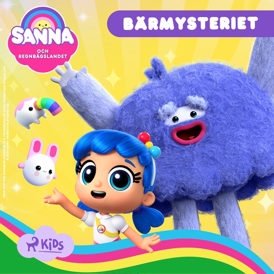 Sanna och Regnbågslandet – Bärmysteriet (lydbog) af Guru Studio