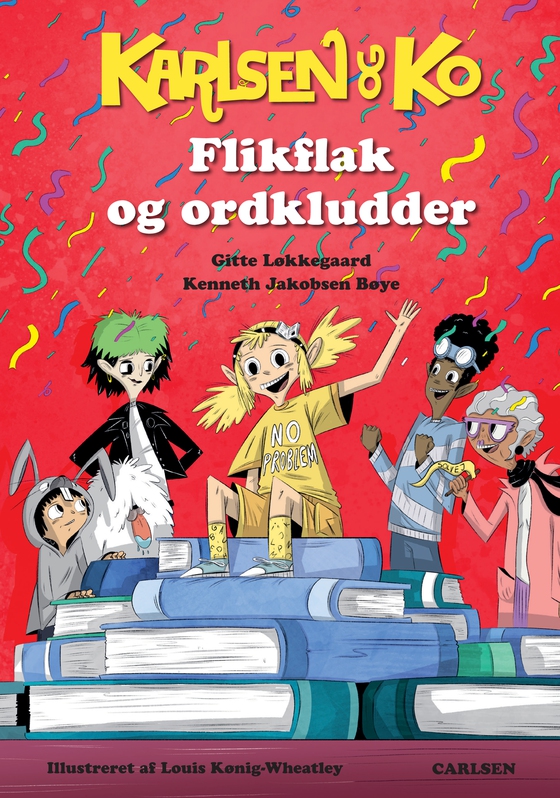 Karlsen og Ko (3) - Flikflak og ordkludder (e-bog) af Kenneth Jakobsen Bøye