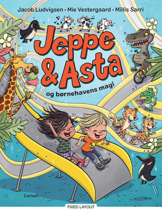 Jeppe og Asta og børnehavens magi (e-bog) af Jacob Ludvigsen