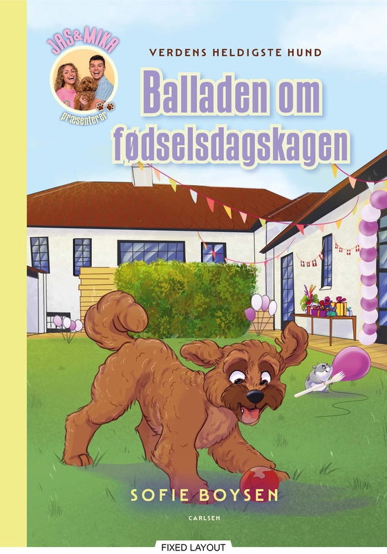 Verdens heldigste hund - balladen om fødselsdagskagen (e-bog) af Sofie Boysen