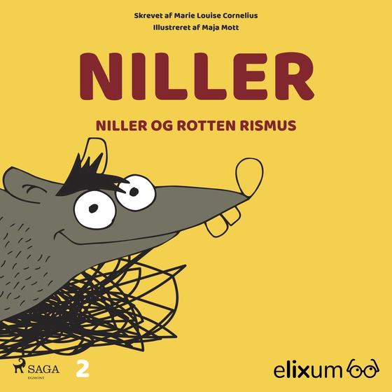 Niller 2 - Niller og rotten Rismus (lydbog) af Marie Louise Cornelius
