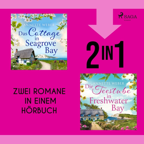 Das Cottage in Seagrove Bay & Die Teestube in Freshwater Bay (lydbog) af Annette Weber