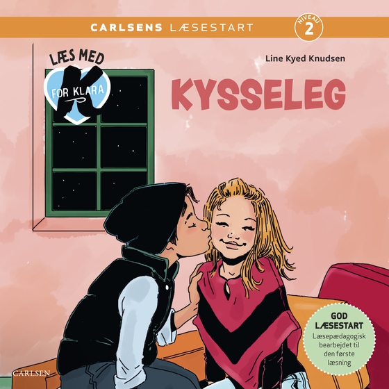 Læs med K for Klara (3) - Kysseleg (lydbog) af Line Kyed Knudsen
