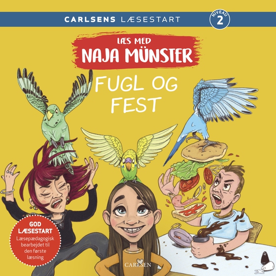 Læs med Naja Münster (1) Fugl og fest (lydbog) af Line Kyed Knudsen