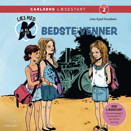 Læs med K for Klara (1) Bedste venner (lydbog) af Line Kyed Knudsen