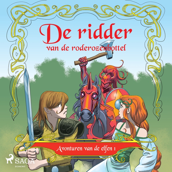 Avonturen van de elfen 1 - De ridder van de rode rozenbottel (lydbog) af Peter Gotthardt