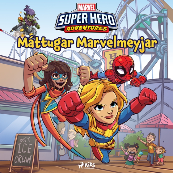 Ofurhetjur í ævintýrum - Máttugar Marvelmeyjar (lydbog) af Marvel