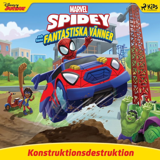 Spidey och hans fantastiska vänner - Konstruktionsdestruktion (lydbog) af Marvel