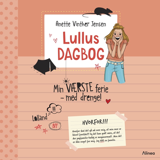 Lullus dagbog (1) - Min værste ferie med drenge (lydbog) af Anette Vinther Jensen