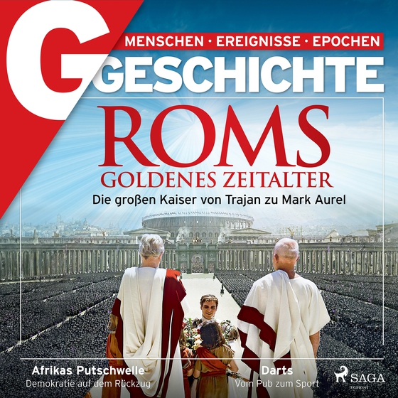 G/GESCHICHTE - Roms Goldenes Zeitalter: Die großen Kaiser von Trajan zu Mark Aurel (lydbog) af G/GESCHICHTE