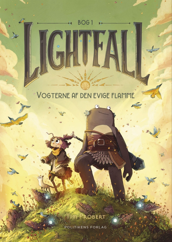 Lightfall 1 - Vogterne af den evige flamme (e-bog) af Tim Probert