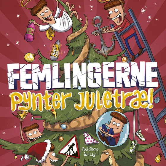Femlingerne - pynter juletræ (lydbog) af Wulffmorgenthaler