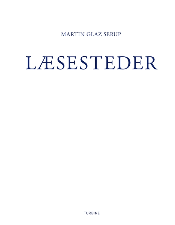 Læsesteder (lydbog) af Martin Glaz Serup