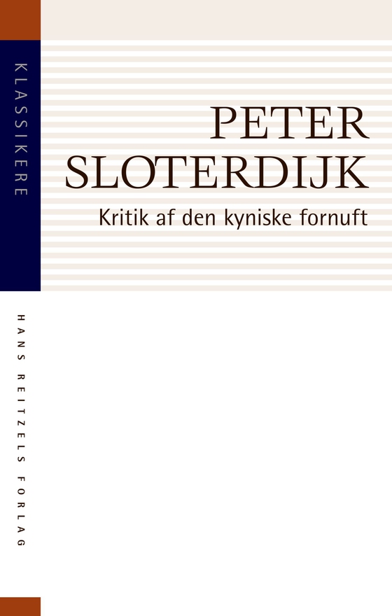 Kritik af den kyniske fornuft (e-bog) af Peter Sloterdijk