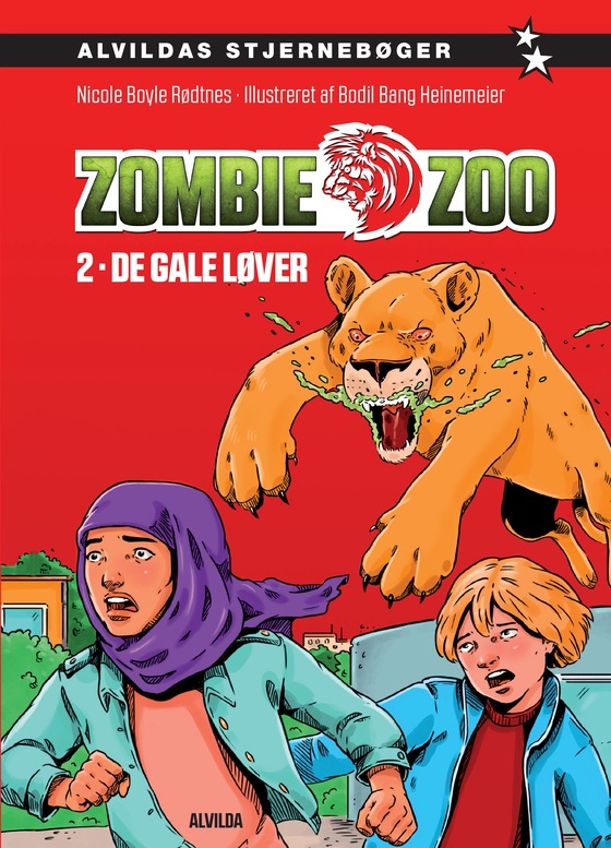 Zombie zoo 2: De gale løver (e-bog) af Nicole Boyle Rødtnes