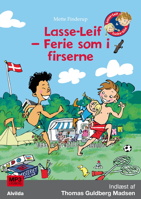 Lasse-Leif - Ferie som i firserne (lydbog) af Mette Finderup