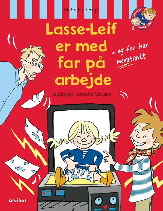 Lasse-Leif er med far på arbejde (e-bog) af Mette Finderup