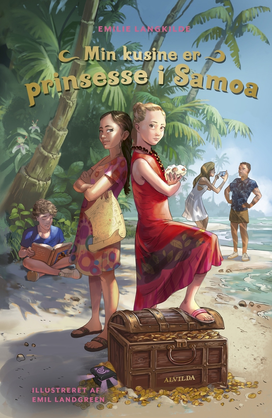 Min kusine er prinsesse i Samoa (lydbog) af Emilie Langkilde