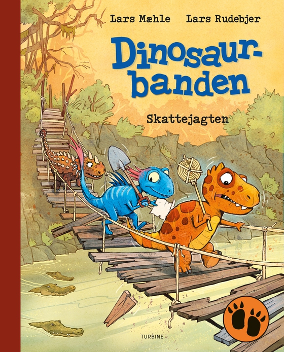 Dinosaurbanden - Skattejagten (lydbog) af Lars Mæhle