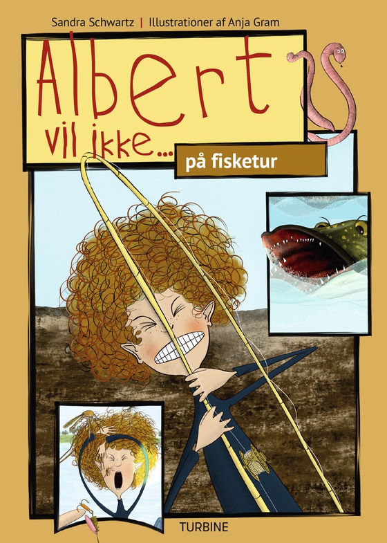 Albert vil ikke... på fisketur (e-bog) af Sandra Schwartz