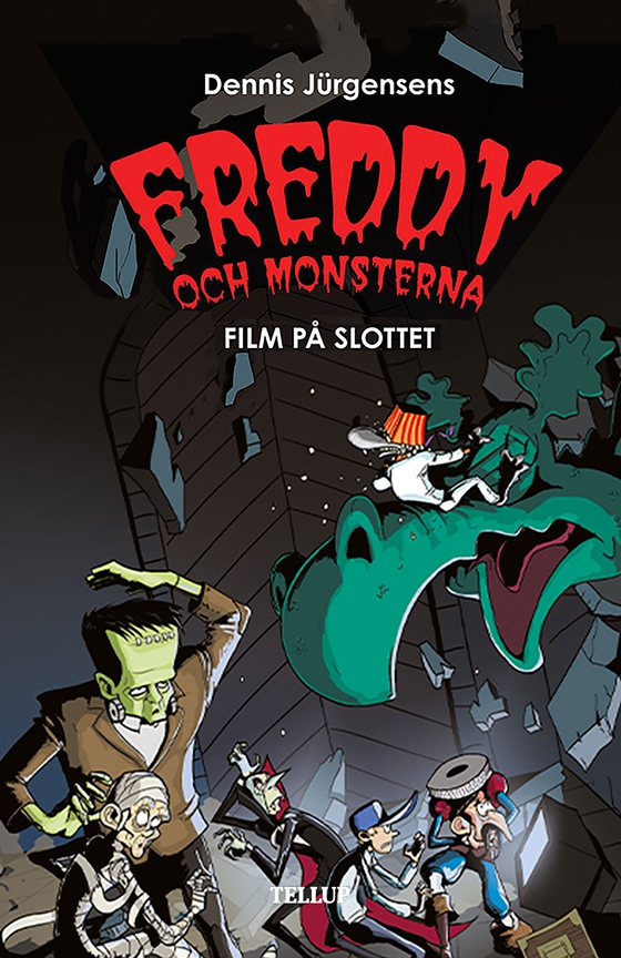 Freddy och monsterna #2: Film på slottet (e-bog) af Jesper W. Lindberg
