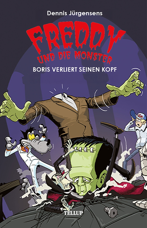 Freddy und die Monster #1: Boris verliert seinen Kopf (e-bog) af Jesper W. Lindberg