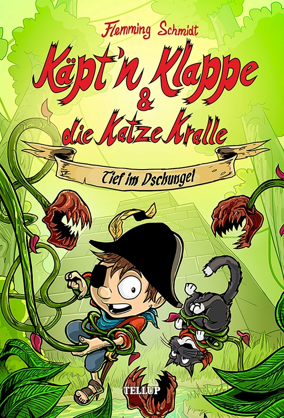 Käpt’n Klappe und die Katze Kralle #3: Tief im Dschungel (e-bog) af Flemming Schmidt