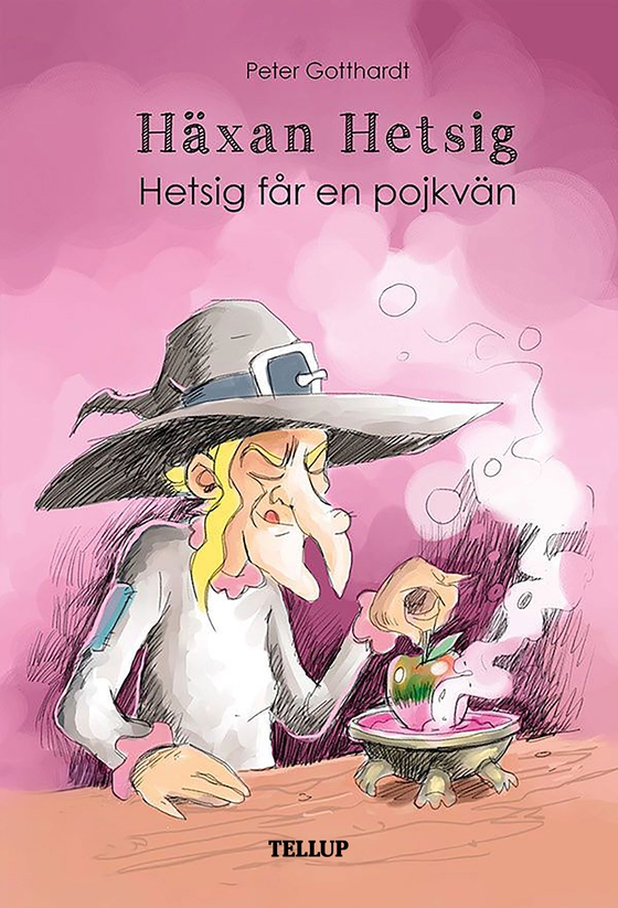 Häxan Hetsig #2: Hetsig får en pojkvän (e-bog) af Peter Gotthardt