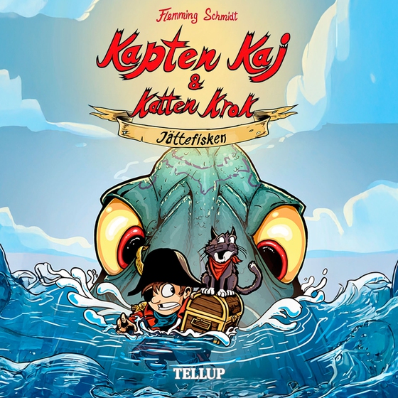 Kapten Kaj & Katten Krok #1: Jättefisken (lydbog) af Flemming Schmidt