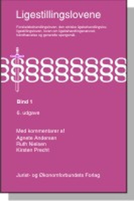Ligestillingslovene med kommentarer - Bind 1 - Forskelsbehandlingsloven, den etniske ligebehandlingslov, ligestillingsloven, loven om ligebehandlingsnævnet, håndhævelse og generelle spørgsmål (e-bog) af Agnete Andersen