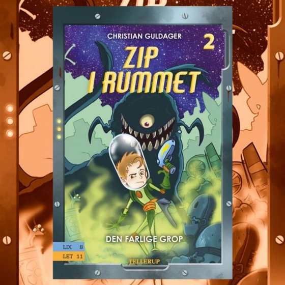 Zip i rummet #2: Den farlige Grop (lydbog) af Christian Guldager