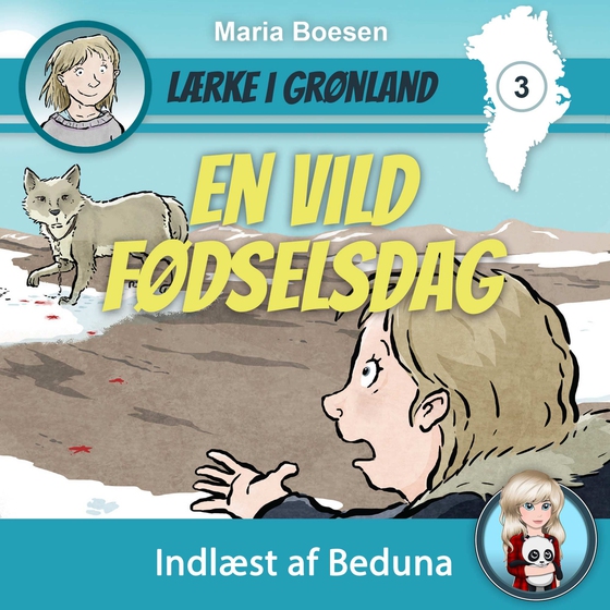 Lærke i Grønland #3: En vild fødselsdag (lydbog) af Maria Boesen