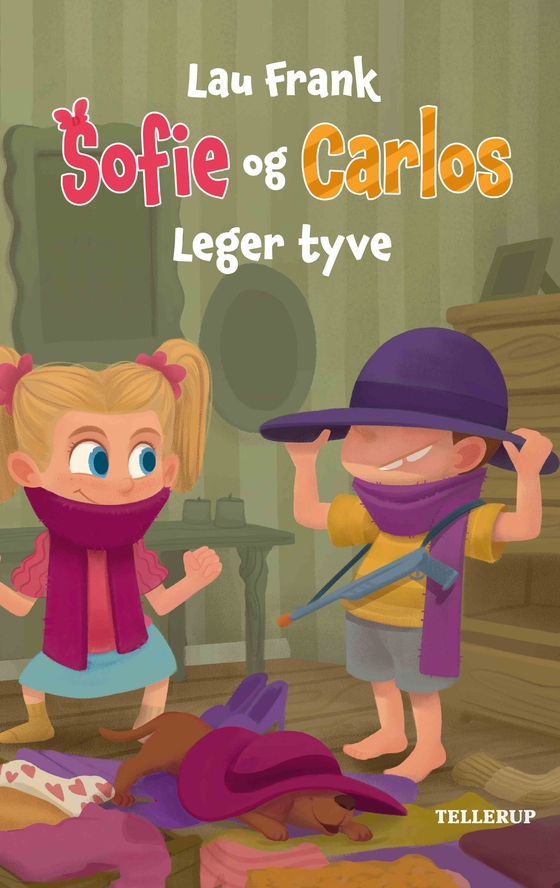 Sofie og Carlos #2: Sofie og Carlos leger tyve (LYT & LÆS) (e-bog) af Lau Frank