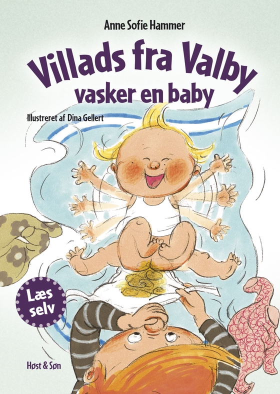 Villads fra Valby vasker en baby LYT&LÆS