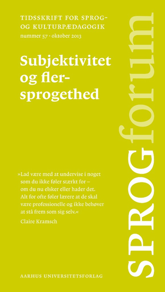 Subjektivitet og flersprogethed (e-bog) af n a