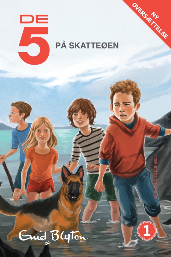 De 5 på Skatteøen (e-bog) af Enid Blyton