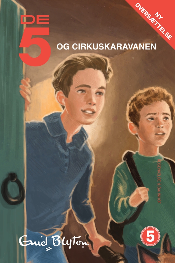 De 5 og cirkuskaravanen (lydbog) af Enid Blyton