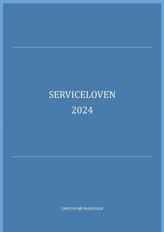 Serviceloven (e-bog) af Carsten Høj Rasmussen