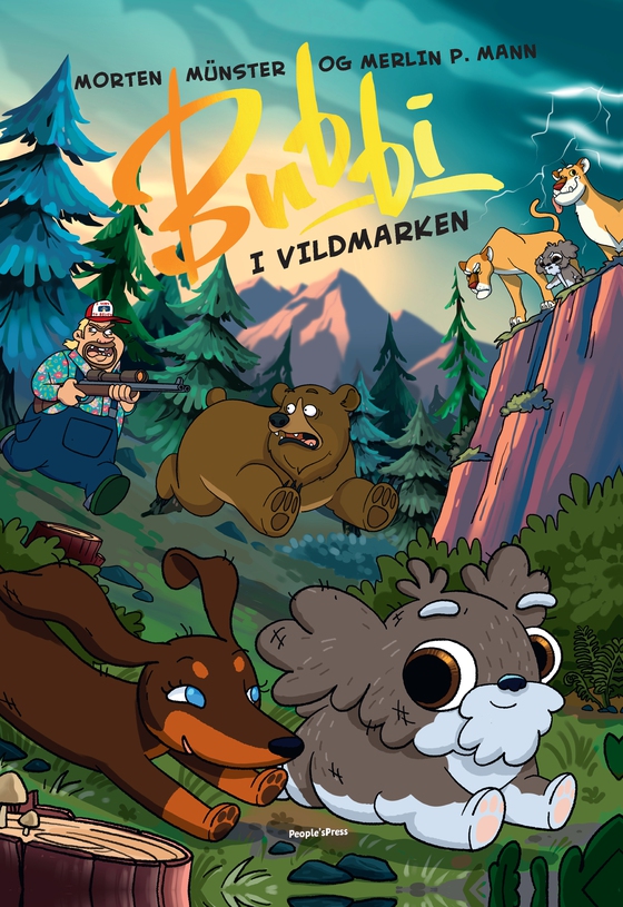 Bubbi i vildmarken (lydbog) af Merlin P. Mann