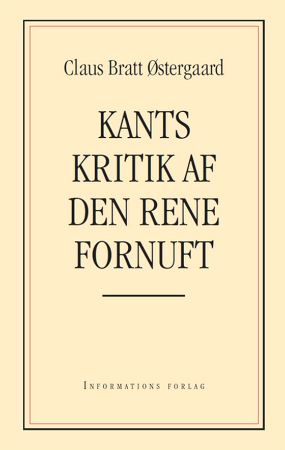 Kants kritik af den rene fornuft