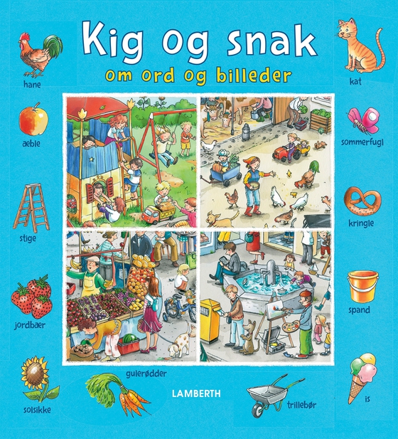 Kig og snak om ord og billeder (e-bog) af Katharina Wieker