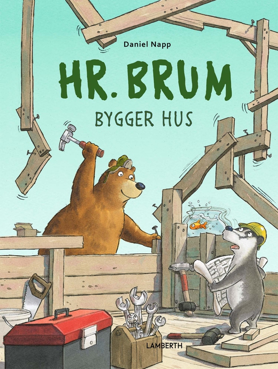 Hr. Brum bygger hus (lydbog) af Daniel Napp