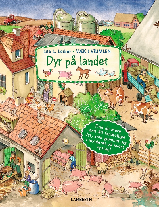 Væk i vrimlen - Dyr på landet (e-bog) af Lina Leiber