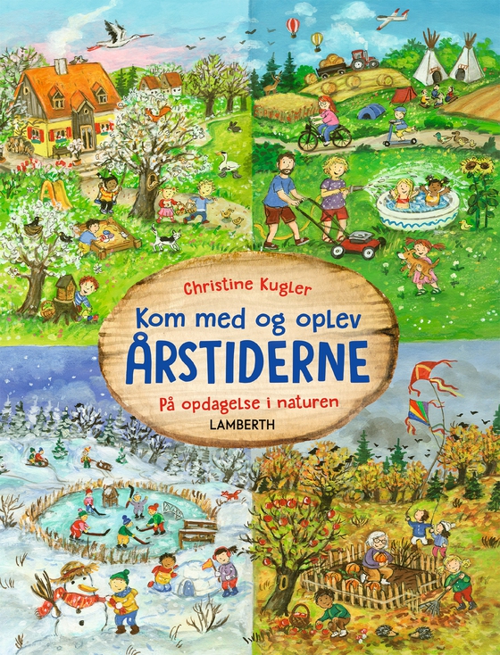 Kom med og oplev årstiderne (e-bog) af Christine Kugler